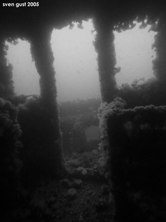 Bick aus den Ehemaligen Br�ckenhausfenstern